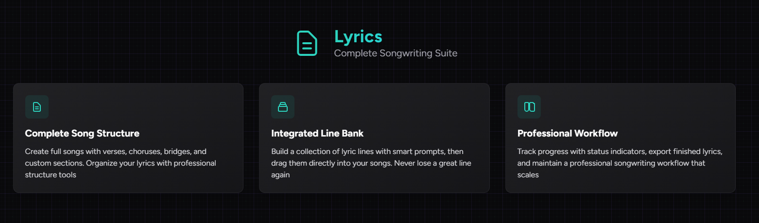 Update 4 - Lyrics System and Enhanced Recipes